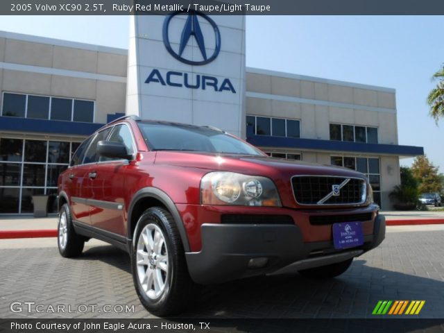 2005 Volvo XC90 2.5T in Ruby Red Metallic