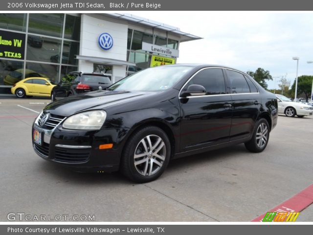 2006 Volkswagen Jetta TDI Sedan in Black