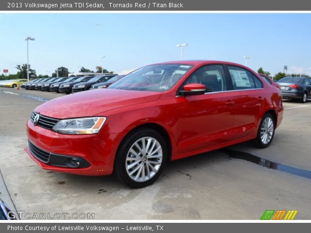 2013 Volkswagen Jetta TDI Sedan in Tornado Red