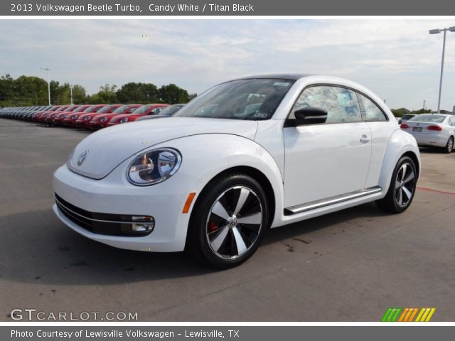 2013 Volkswagen Beetle Turbo in Candy White