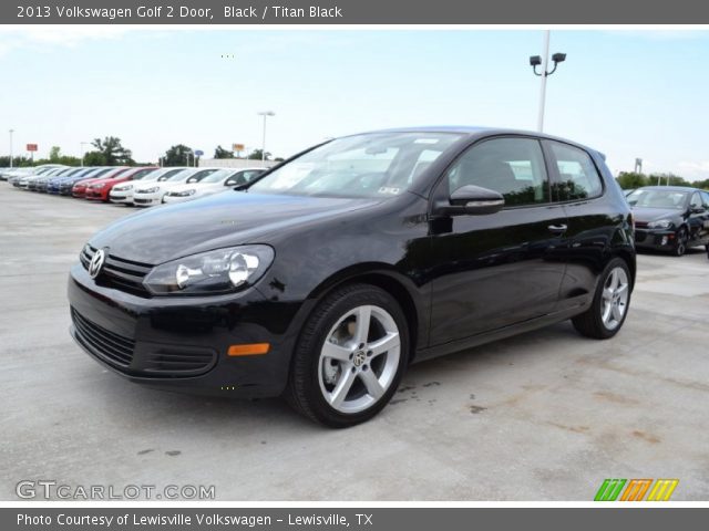 2013 Volkswagen Golf 2 Door in Black