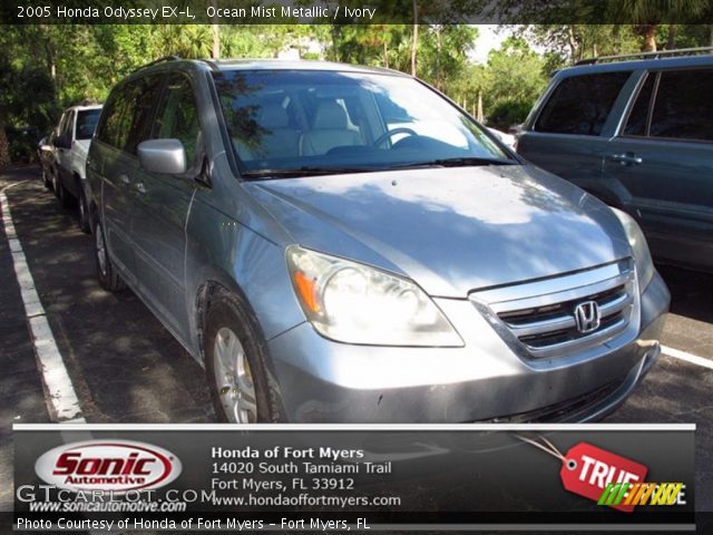 2005 Honda Odyssey EX-L in Ocean Mist Metallic