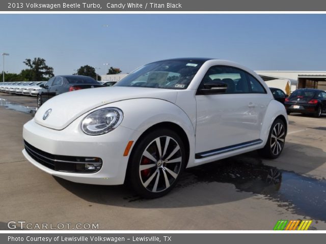 2013 Volkswagen Beetle Turbo in Candy White