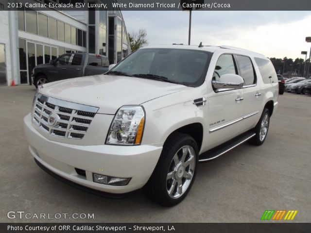 2013 Cadillac Escalade ESV Luxury in White Diamond Tricoat