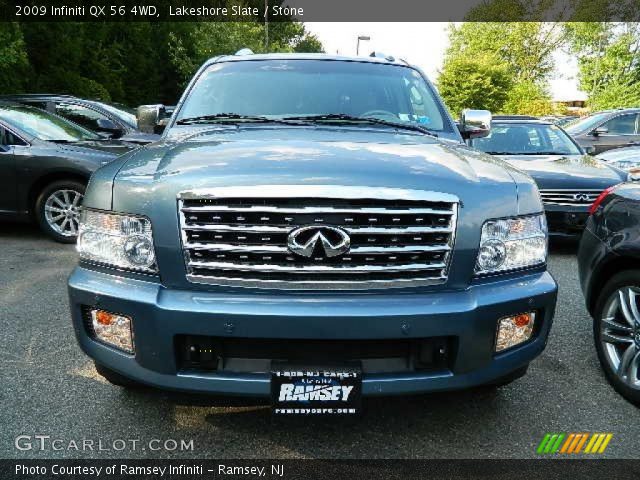 2009 Infiniti QX 56 4WD in Lakeshore Slate