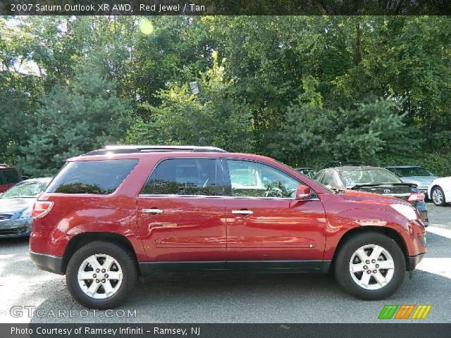 2007 Saturn Outlook XR AWD in Red Jewel