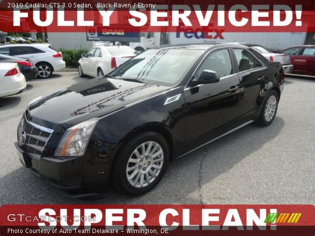 2010 Cadillac CTS 3.0 Sedan in Black Raven