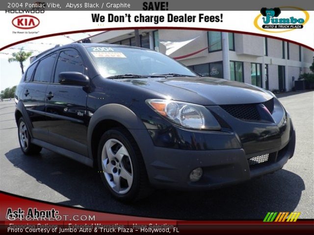2004 Pontiac Vibe  in Abyss Black