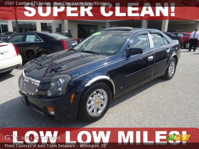 2007 Cadillac CTS Sedan in Blue Chip