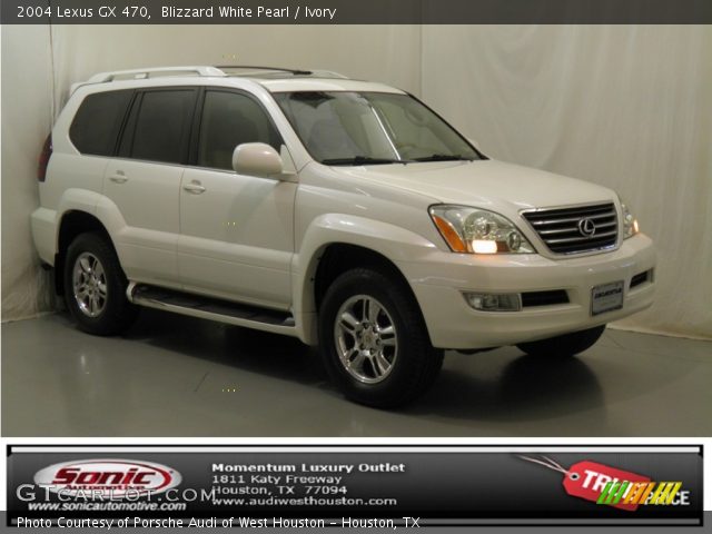 2004 Lexus GX 470 in Blizzard White Pearl