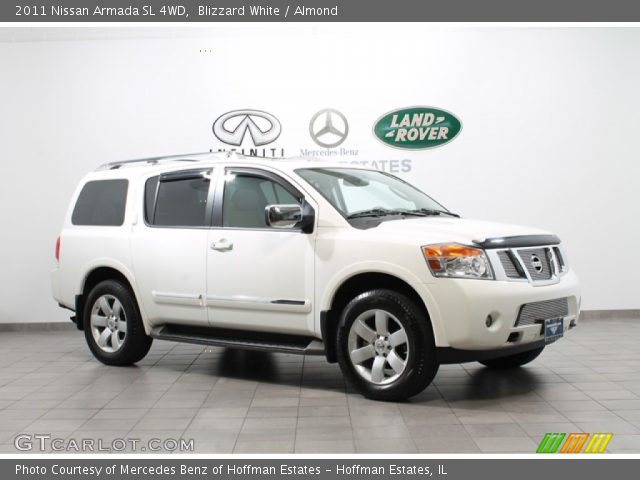 2011 Nissan Armada SL 4WD in Blizzard White