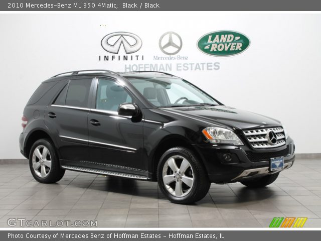 2010 Mercedes-Benz ML 350 4Matic in Black