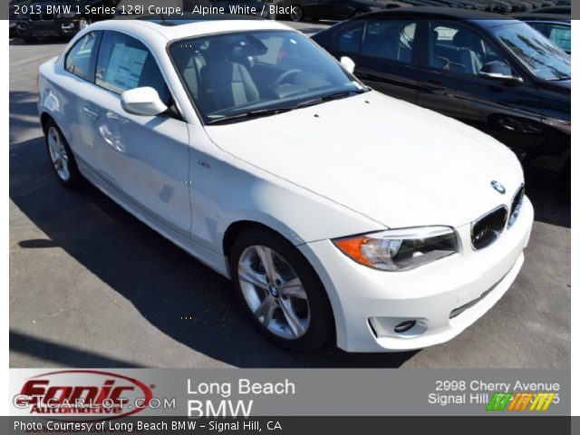 2013 BMW 1 Series 128i Coupe in Alpine White