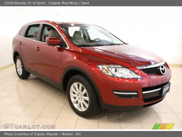 2009 Mazda CX-9 Sport in Copper Red Mica