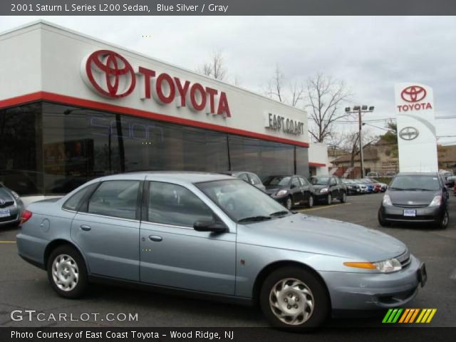2001 Saturn L Series L200 Sedan in Blue Silver