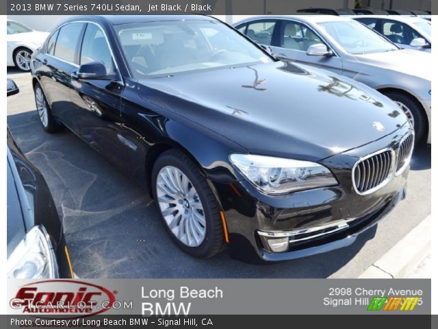 2013 BMW 7 Series 740Li Sedan in Jet Black