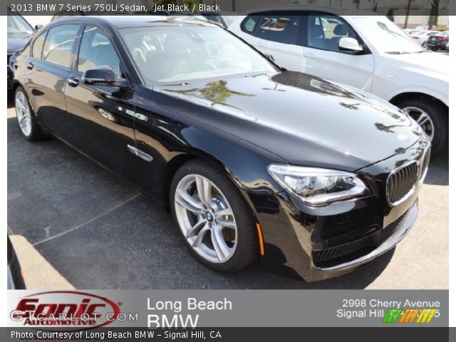 2013 BMW 7 Series 750Li Sedan in Jet Black