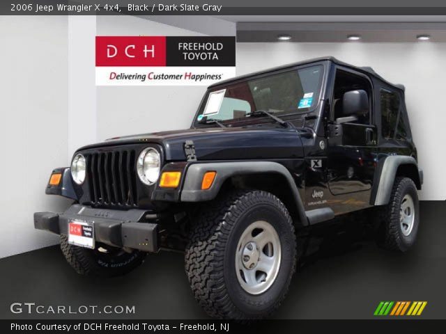 2006 Jeep Wrangler X 4x4 in Black