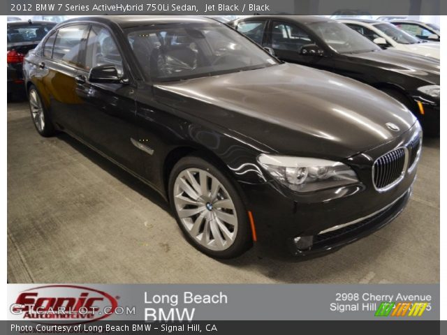 2012 BMW 7 Series ActiveHybrid 750Li Sedan in Jet Black