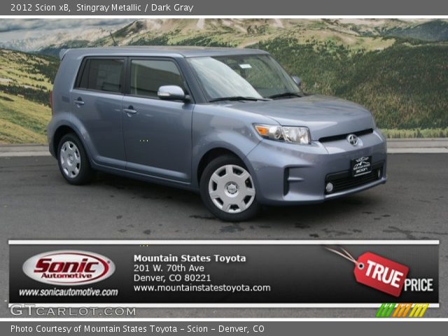 2012 Scion xB  in Stingray Metallic