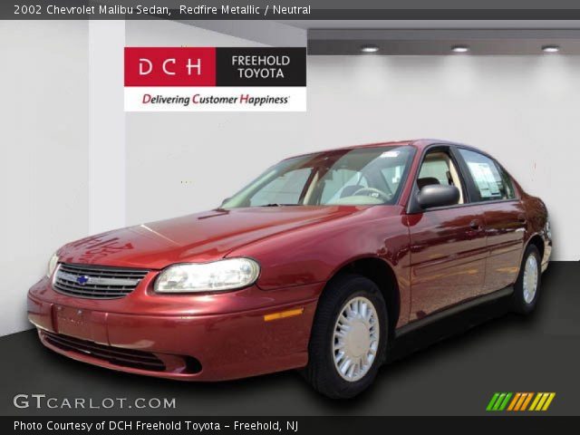 2002 Chevrolet Malibu Sedan in Redfire Metallic