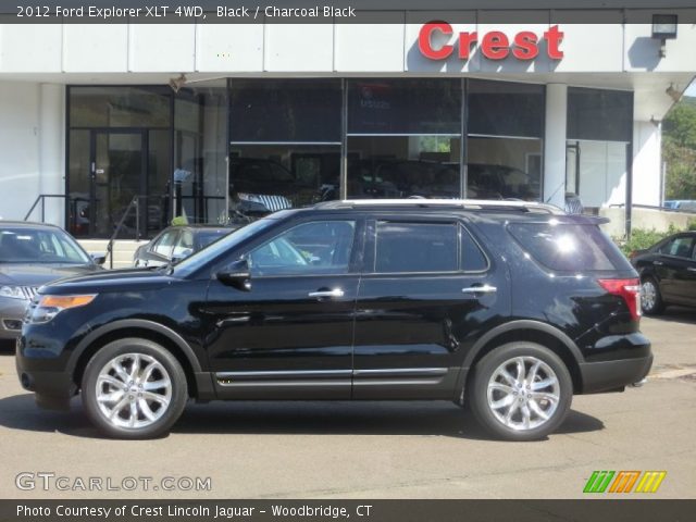 2012 Ford Explorer XLT 4WD in Black