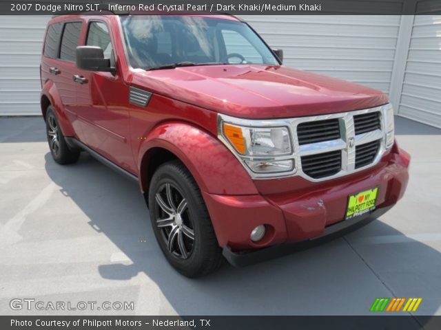 2007 Dodge Nitro SLT in Inferno Red Crystal Pearl