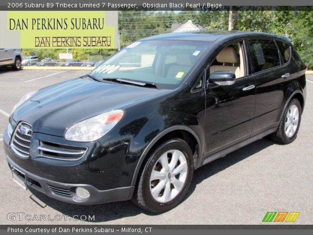 2006 Subaru B9 Tribeca Limited 7 Passenger in Obsidian Black Pearl