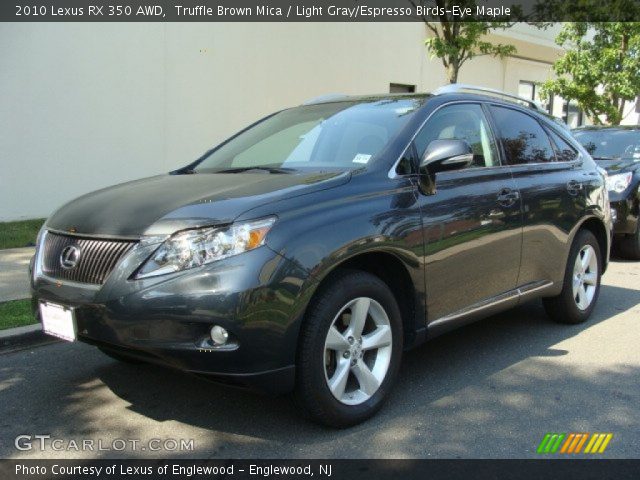 2010 Lexus RX 350 AWD in Truffle Brown Mica