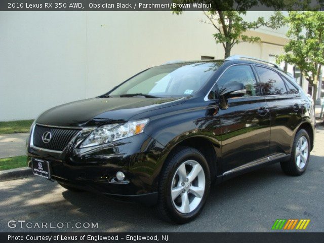 2010 Lexus RX 350 AWD in Obsidian Black