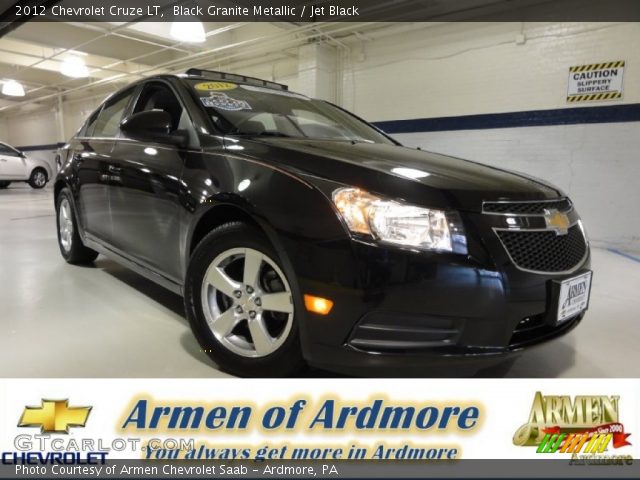 2012 Chevrolet Cruze LT in Black Granite Metallic