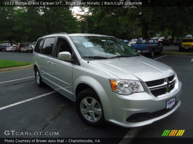 2012 Dodge Grand Caravan SXT in Bright Silver Metallic