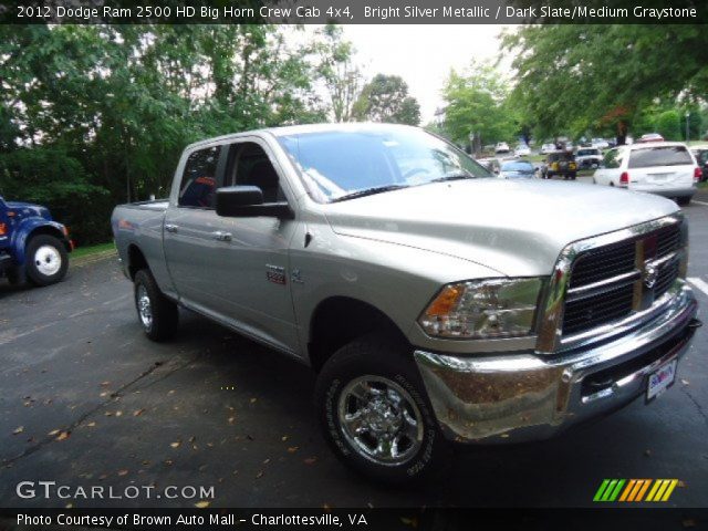 2012 Dodge Ram 2500 HD Big Horn Crew Cab 4x4 in Bright Silver Metallic