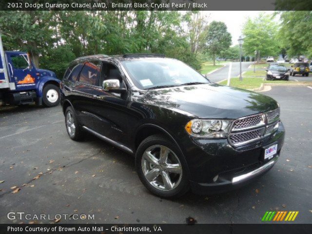 2012 Dodge Durango Citadel AWD in Brilliant Black Crystal Pearl