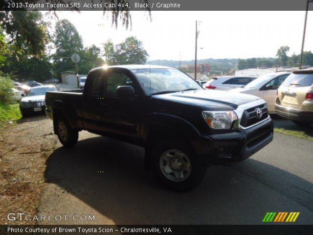 2012 Toyota Tacoma SR5 Access Cab 4x4 in Black