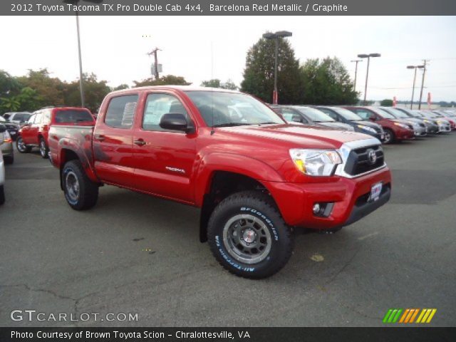 2012 Toyota Tacoma TX Pro Double Cab 4x4 in Barcelona Red Metallic