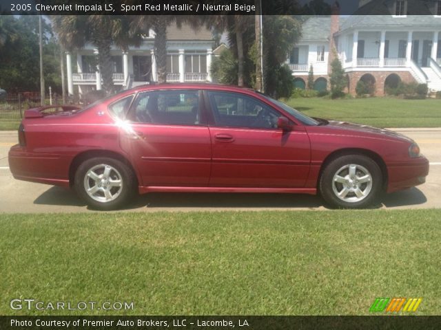 2005 Chevrolet Impala LS in Sport Red Metallic