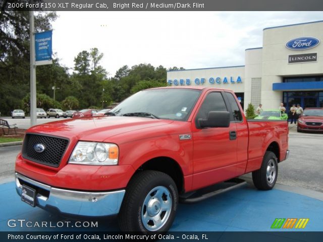 2006 Ford F150 XLT Regular Cab in Bright Red