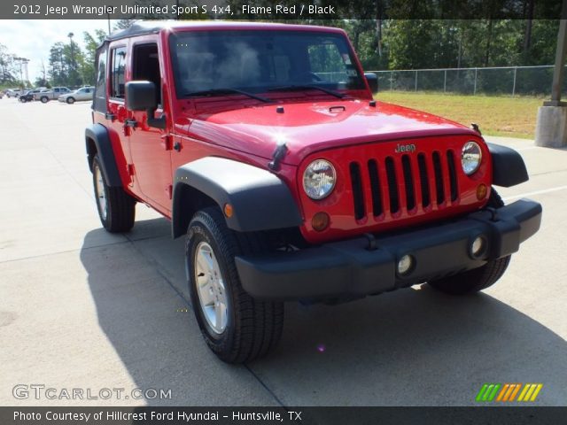 2012 Jeep Wrangler Unlimited Sport S 4x4 in Flame Red