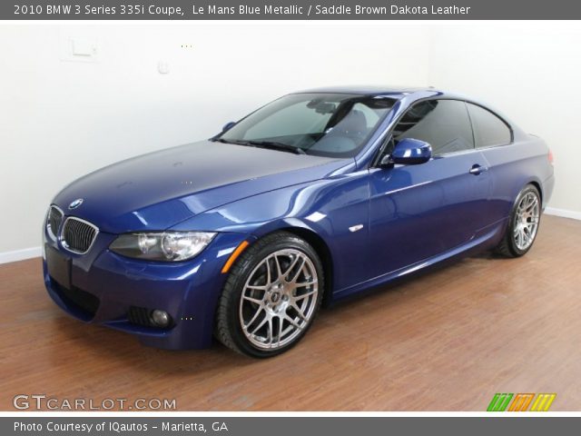 2010 BMW 3 Series 335i Coupe in Le Mans Blue Metallic