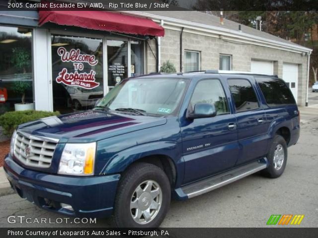 2005 Cadillac Escalade ESV AWD in Rip Tide Blue