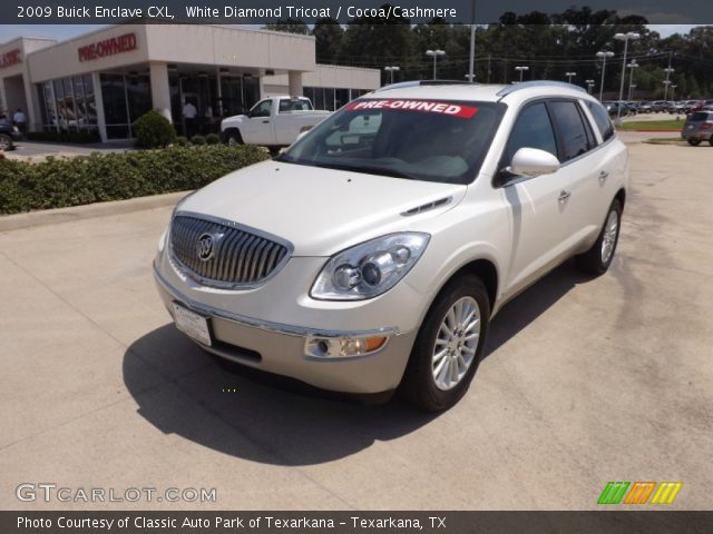 2009 Buick Enclave CXL in White Diamond Tricoat