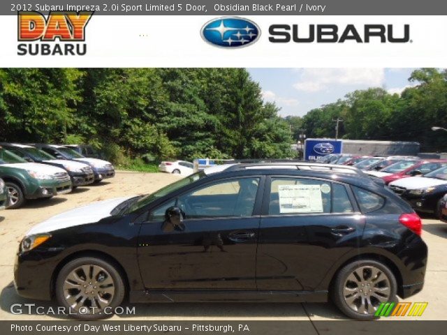 2012 Subaru Impreza 2.0i Sport Limited 5 Door in Obsidian Black Pearl