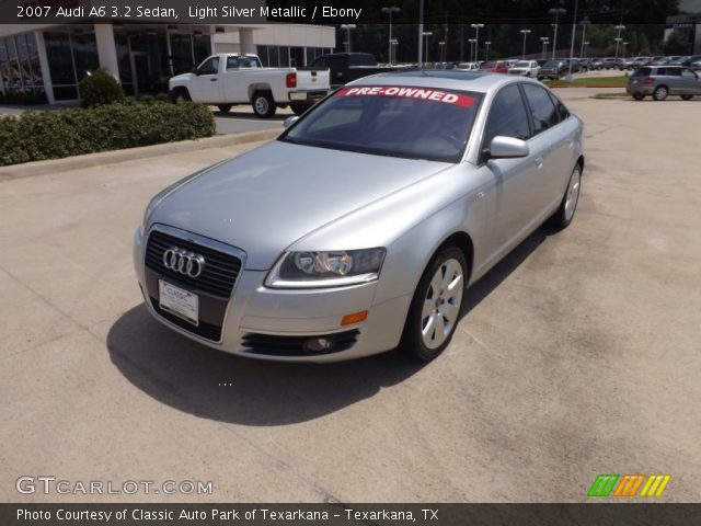 2007 Audi A6 3.2 Sedan in Light Silver Metallic