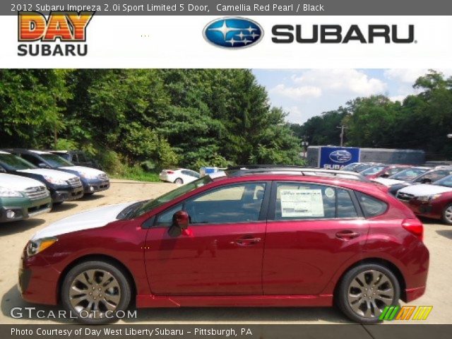 2012 Subaru Impreza 2.0i Sport Limited 5 Door in Camellia Red Pearl