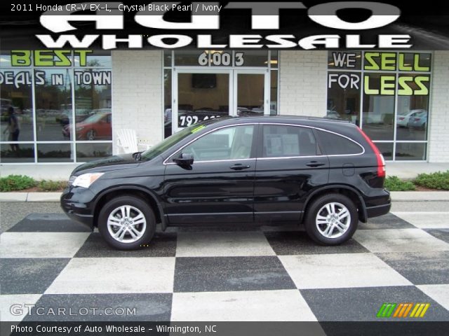 2011 Honda CR-V EX-L in Crystal Black Pearl