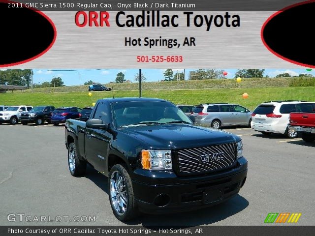 2011 GMC Sierra 1500 Regular Cab in Onyx Black