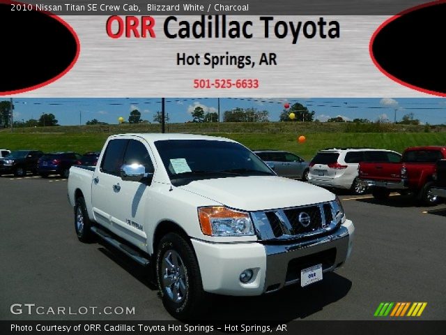 2010 Nissan Titan SE Crew Cab in Blizzard White