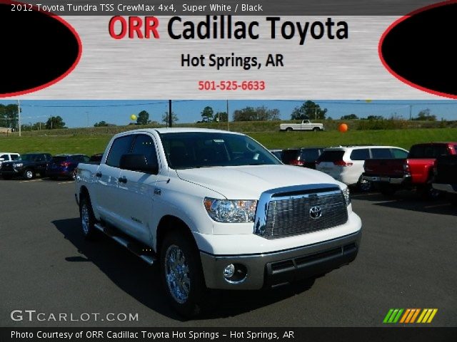 2012 Toyota Tundra TSS CrewMax 4x4 in Super White