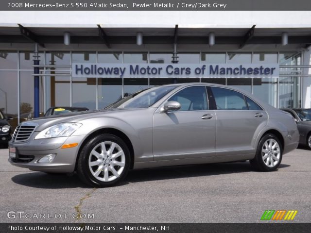 2008 Mercedes-Benz S 550 4Matic Sedan in Pewter Metallic